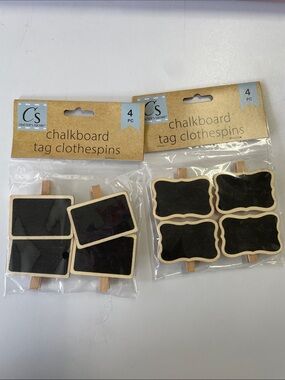 Crafter's Square Chalkboard Tag Clothespins 2-pack